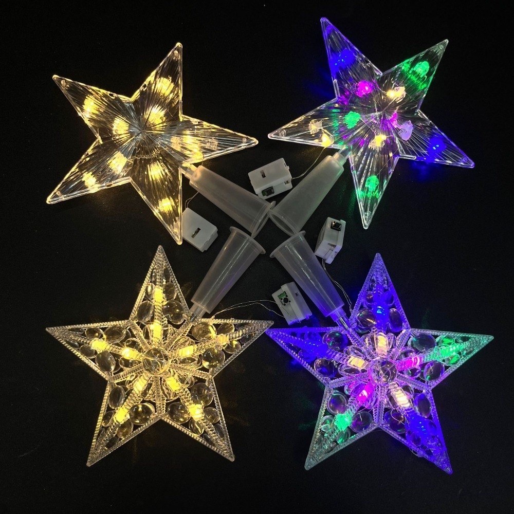 Yeni Işıklı Yıldız Noel Ağacı  - Star Tree Topper incelemesi ve fiyatı