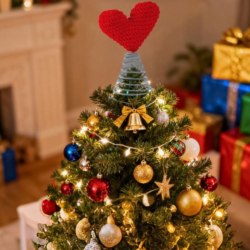Yaylı Kalp Noel Ağacı Toppers  - Star Tree Topper incelemesi ve fiyatı