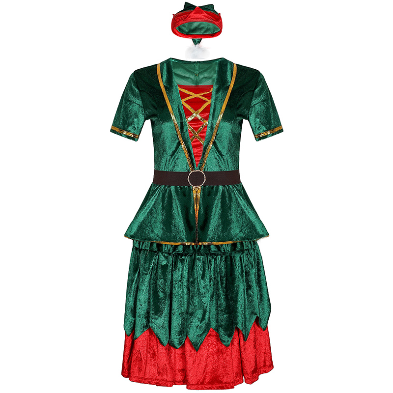 Karnaval Çifti Noel Maskotu Ko - Elf Costume Christmas incelemesi ve fiyatı
