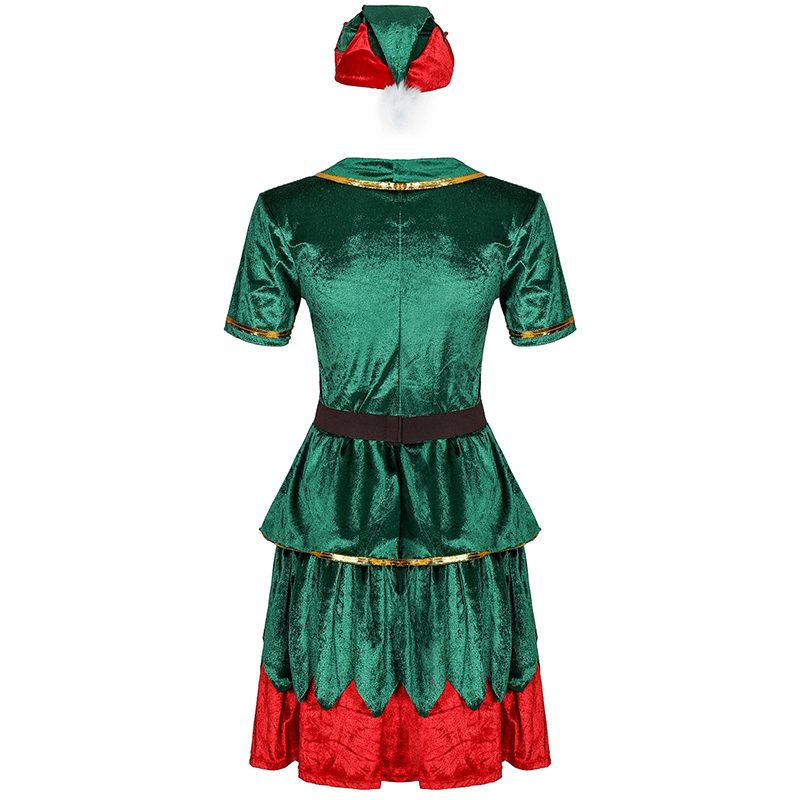 Karnaval Çifti Noel Maskotu Ko - Elf Costume Christmas incelemesi ve fiyatı