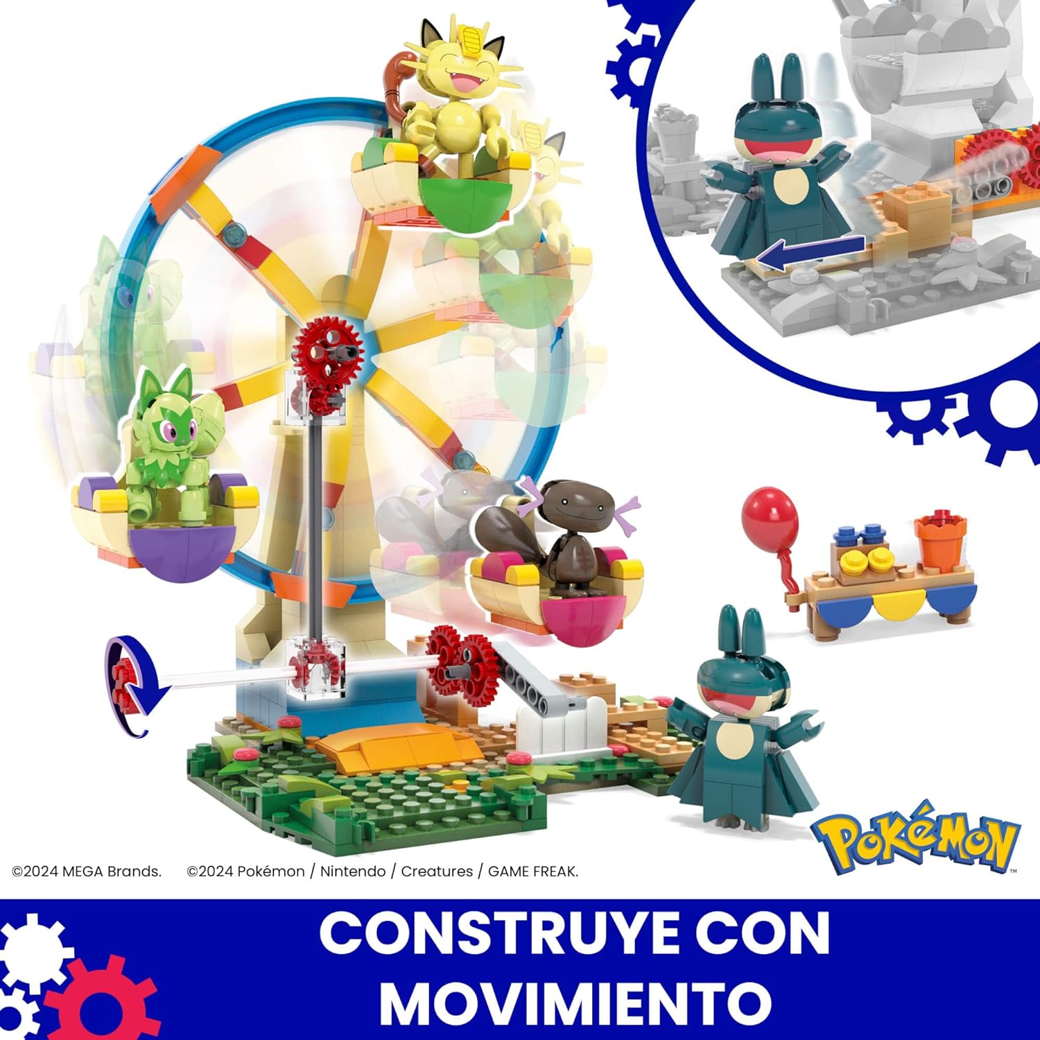 MEGA Pokémon Dönme Dolap Üzeri - Lego Set Technic incelemesi ve fiyatı